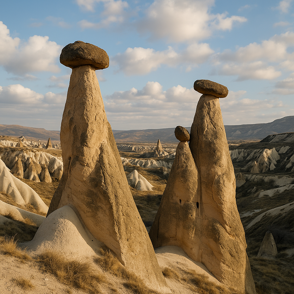 20250708 1137 Üç güzeller peri bacaları simple compose 01jzmjvkj2f8m97fhxyjerke67